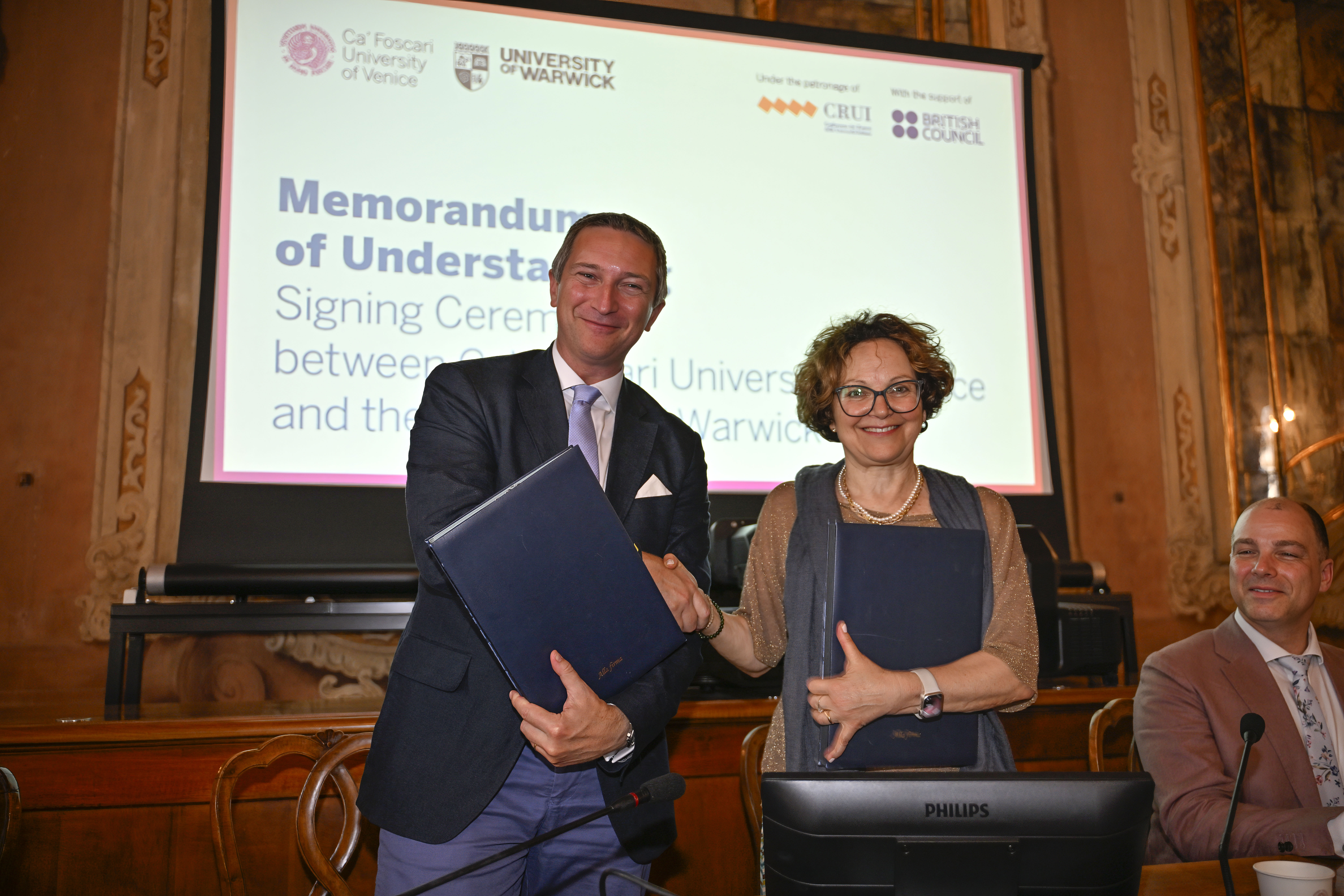 Signed agreements