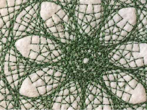 A stitch pattern