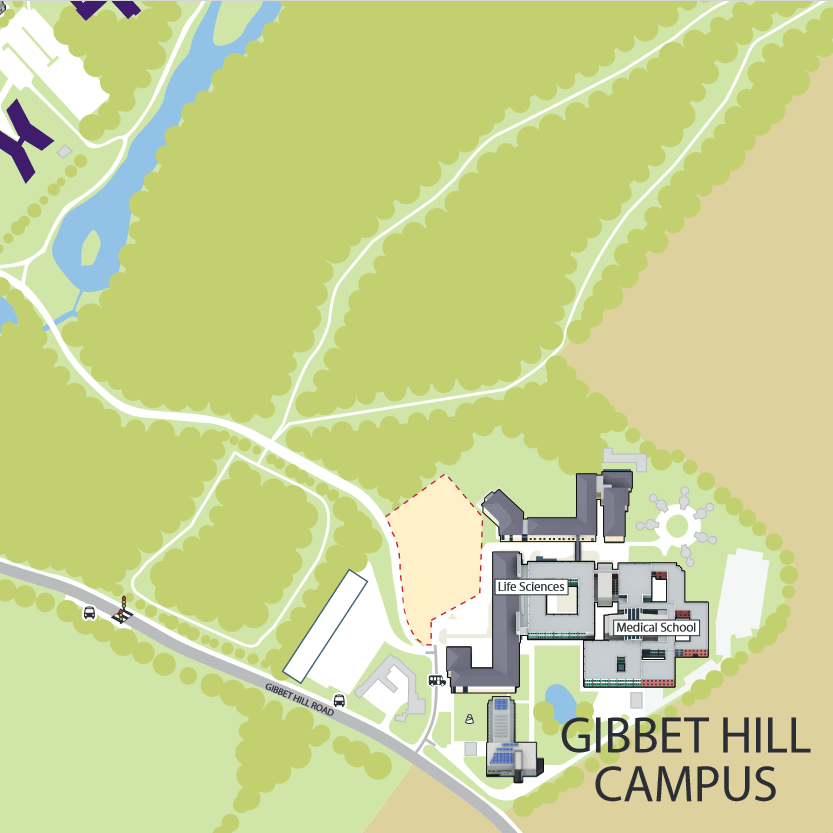 Gibbet Hill campus map