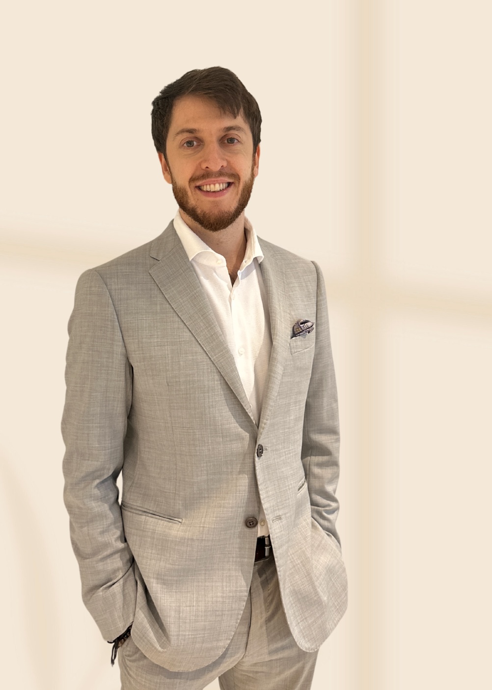 Joshua in a suit
