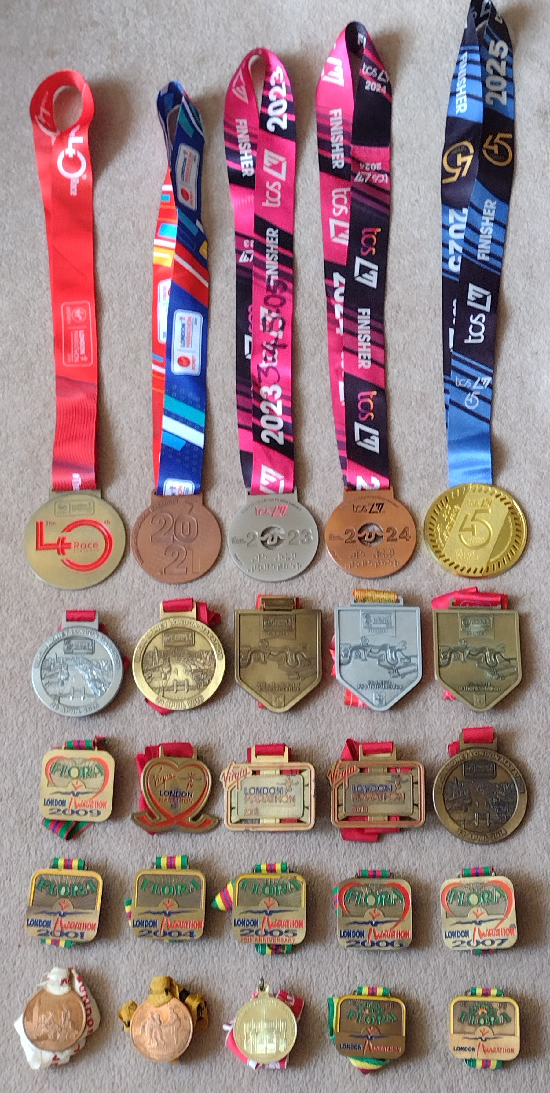 Piers's medals