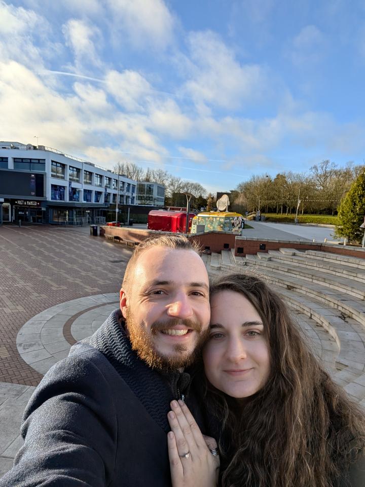 Cristina and her partner