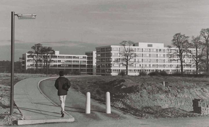 campus in the 1970s