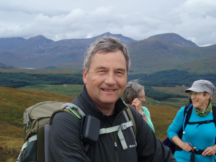 Paul hiking