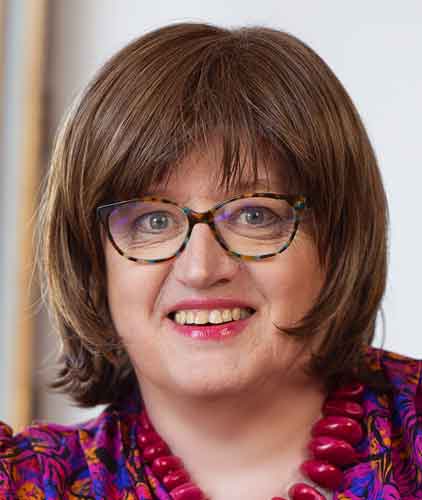 Jane looking at the camera