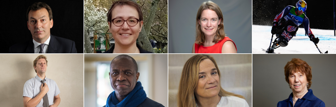 A photo collage of all the Summer 2025 honorary graduates