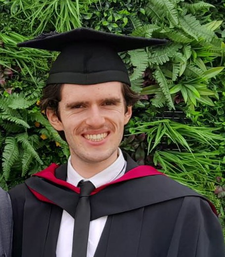 Thomas at graduation