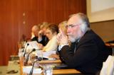 Prof Jean-Pierre Lehmann and the panel