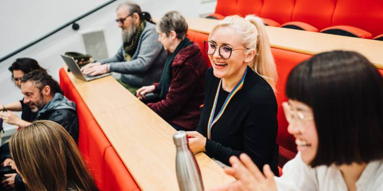 Students in lecture