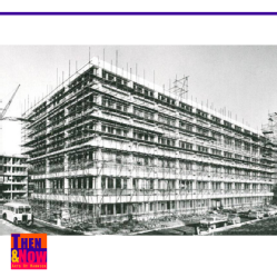 The Warwick Library under construction in 1966. Can you see the similarities with the Humanities Building?