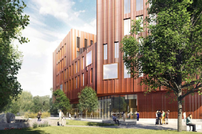 2. Project design for the New Arts Building, source: Feilden Clegg Bradley Studios website