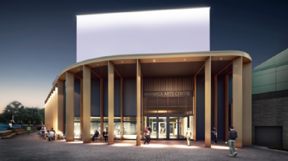 1. Artist’s impression of how the Warwick Arts Centre will look in 2020, source: Warwick Arts Centre website.