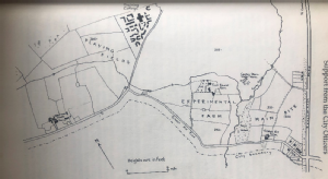 3. “The site as envisaged in February 1958. The ‘Main Site’ on this plan became the University Gibbet Hill site. Seen by the City Architect in April 1958, it was donated by the City together with the land to the west by March 1960. A gift from the County in December 1963 brought the total site area to 417 acres.”