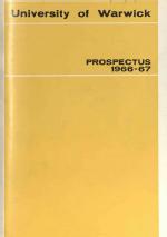 Prospectus 1966-67. Warwick Digital Collection. 