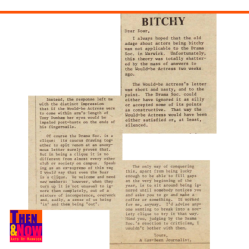 The Boar. Issue 74, 1977. An article complaining about the ‘bitchiness’ of the Drama Society.