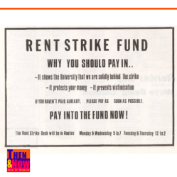 Rent Strike. The Boar 1975, Issue 29. January. Warwick Digital Collection.