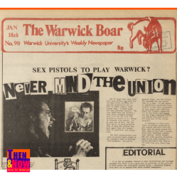 Sex Pistols. The Boar 1978, Issue 90. Warwick Digital Collection.