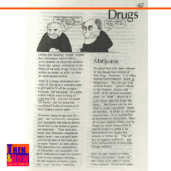 Drugs. SU Handbook, p 69, 1977-78. Warwick Digital Collection.