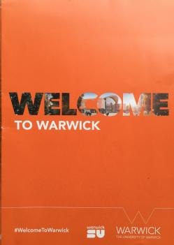 Welcome to Warwick 2019. Elena's Personal Archive.