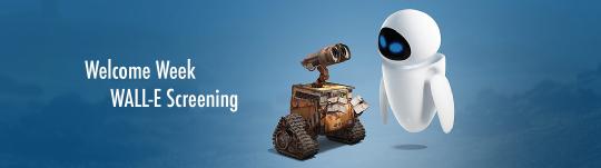 Wall-e Screening Welcome Week from Sustainability at Warwick Facebook.