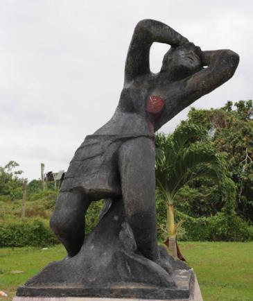 Alida monument Suriname