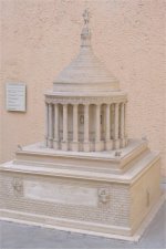 Model of La Turbie Victory Monument