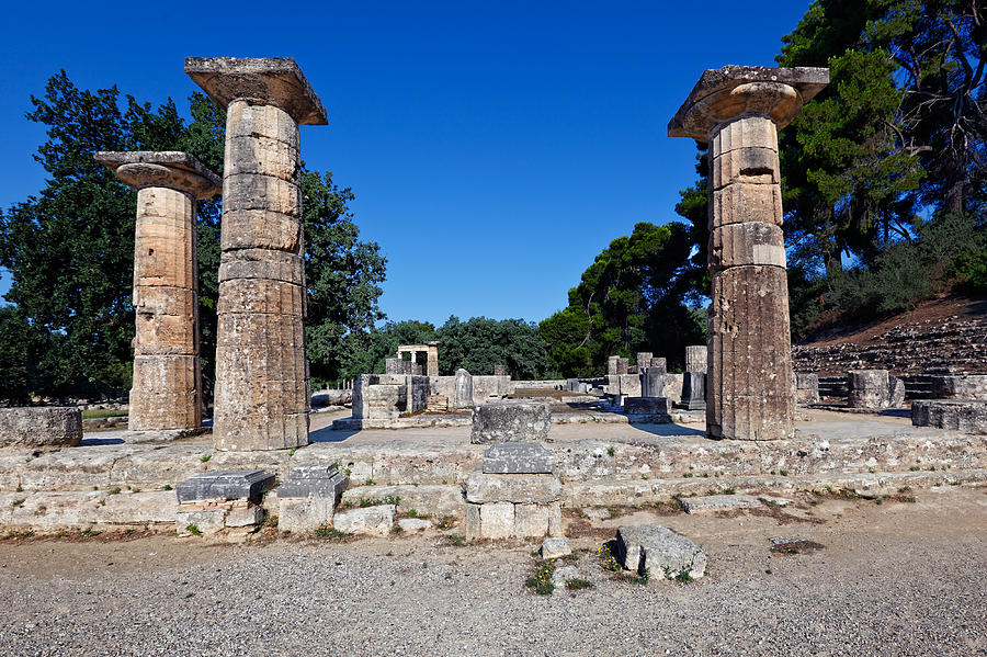 The Temple of Hera, Olympia