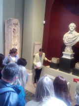 Festival of Archaeolgy tour in Randolph Gallery