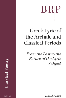 Greek Lyric of the Archaic and Classical Periods