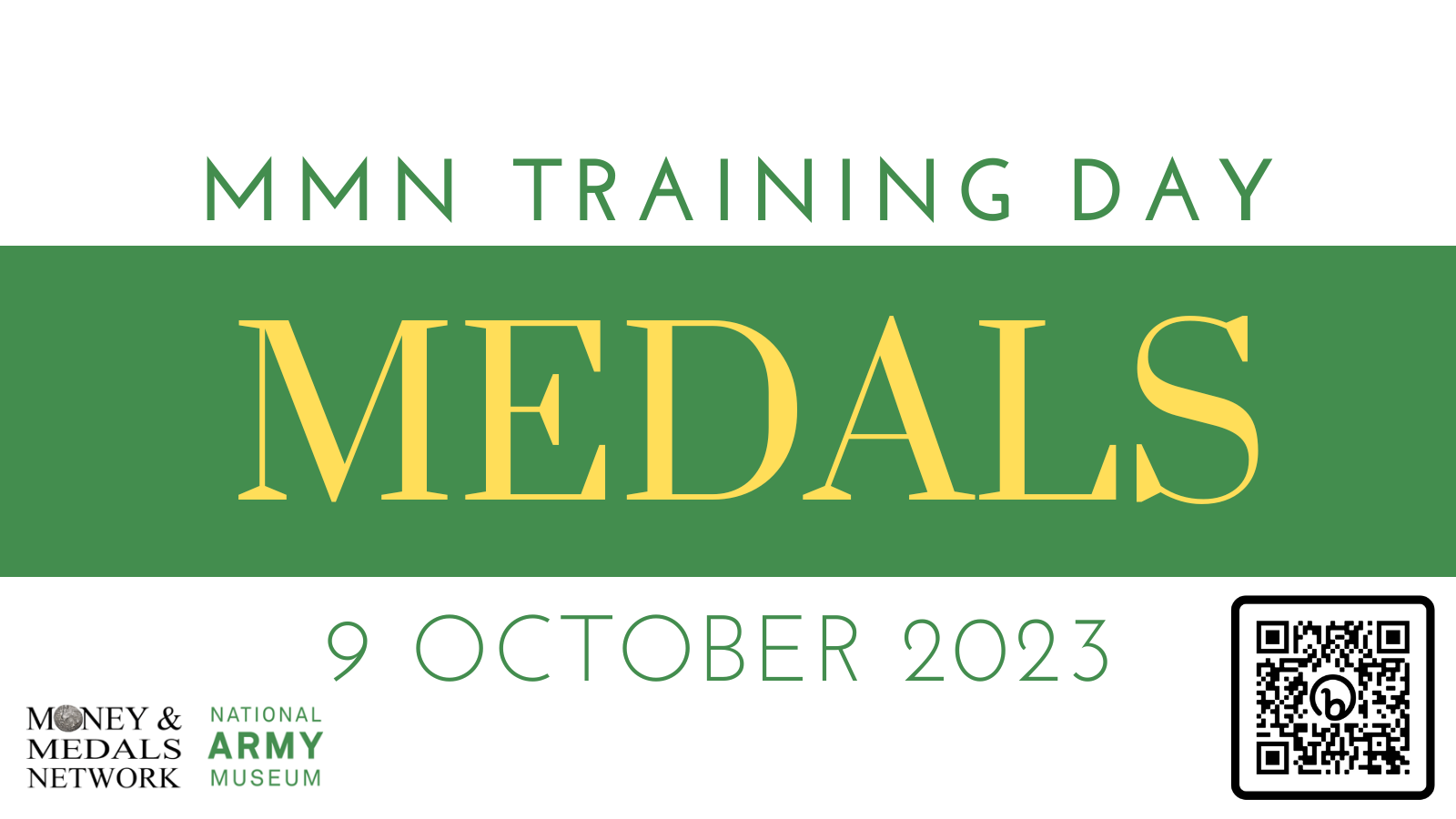 Banner for Medals Training Day