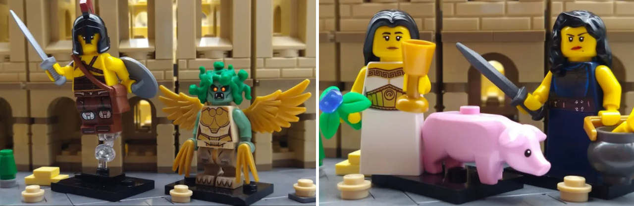 Perseus Medusa Circe and Medea Oliver Brindle