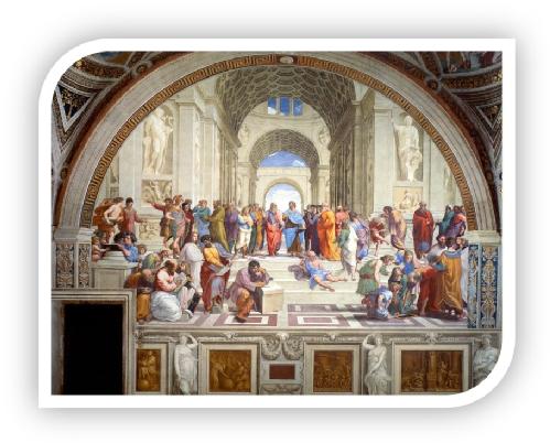 Raphael's 'British School at Athens’, Vatican Museums.