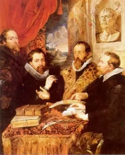Paining of Elizabethan men