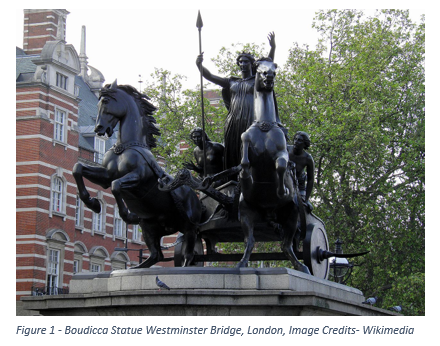 Statue of Boudicca Westminster Bridge