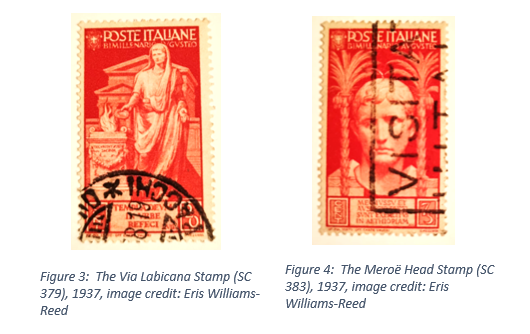 Via Labonica and Meroe Head stamps