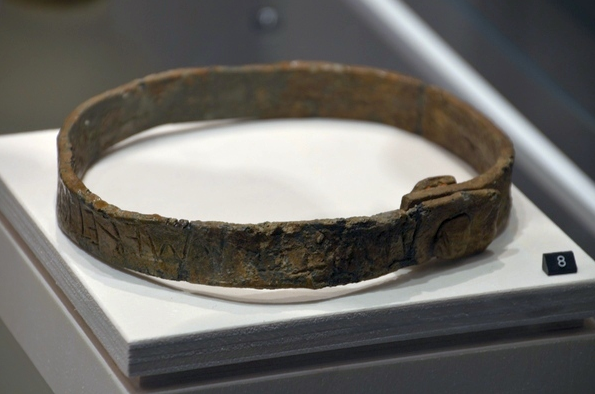 Slave collar found in Bulla Regia 