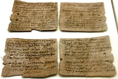 Writing tablets from Vindolanda, British Museum No. 1989,0602.74