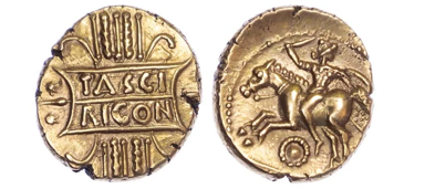 Gold stater of Tasciovanus