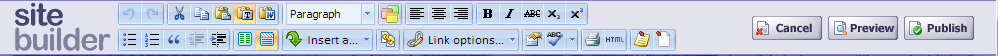 editing menu