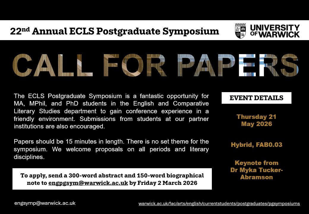 Image of the Call for Papers