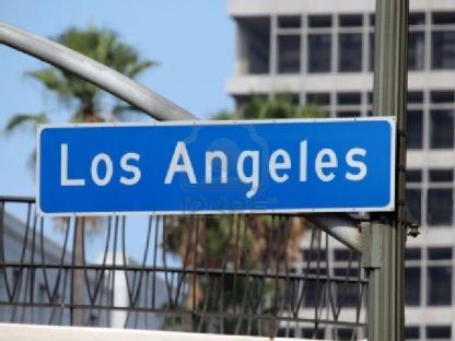 L.A. Road Sign