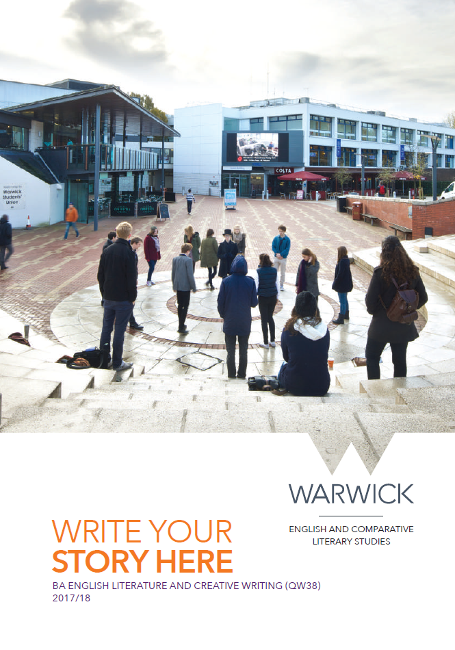 warwick university english literature and creative writing