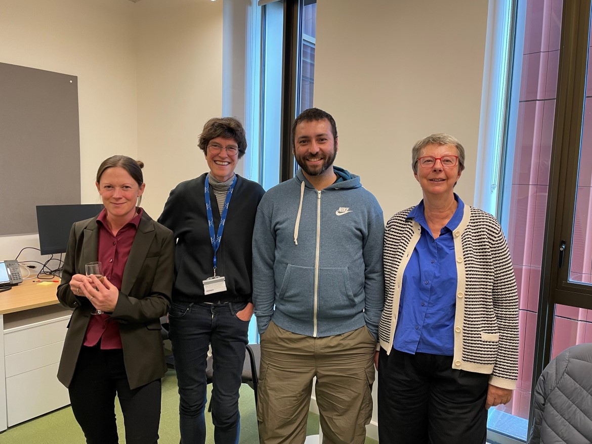 Picture of Samir Hamdoud, Vicky Long, Claudia Stein and Hilary Marland