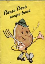 front cover Potato Pete recipe leaflet 1940s