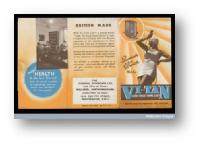 leaflet for Vi-tan tanning machine