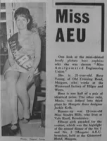The Way, April 1968, p. 2, &lsquo;Miss AEU&rsquo;.