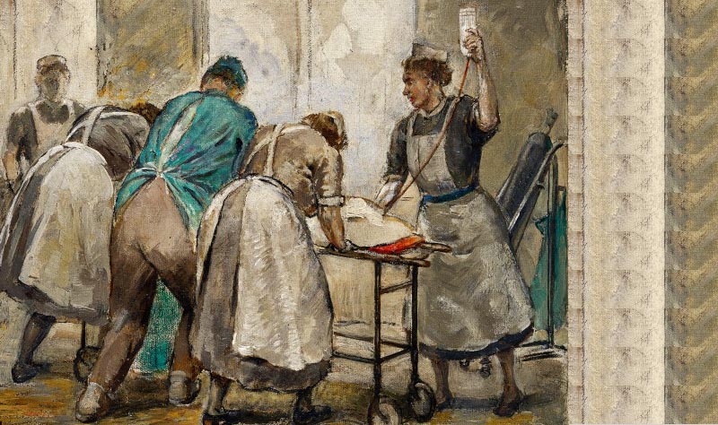 Ethel Macmillan painting