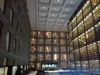 interior of library at Yale