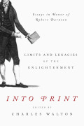 front cover of book Into Print