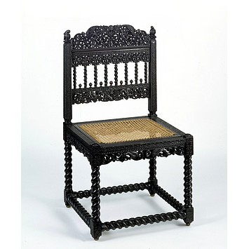 Ebony chair